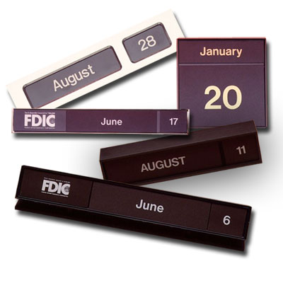 Bank Supplies Accessories · Calendar Units