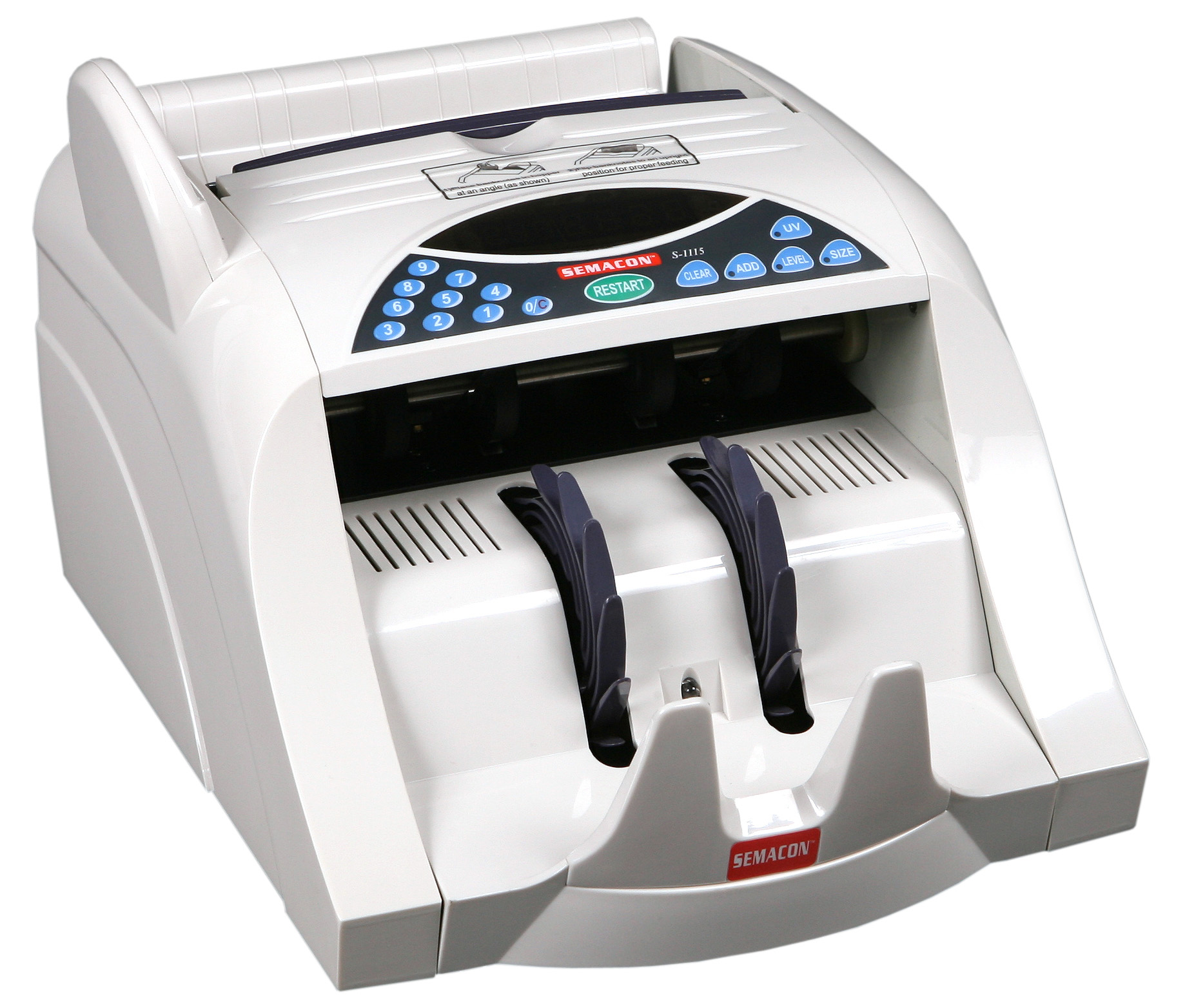 S-1115 High-Speed Currency Counter with UV Counterfeit Detection S-1115 High-Speed Currency Counter with UV Counterfeit Detection